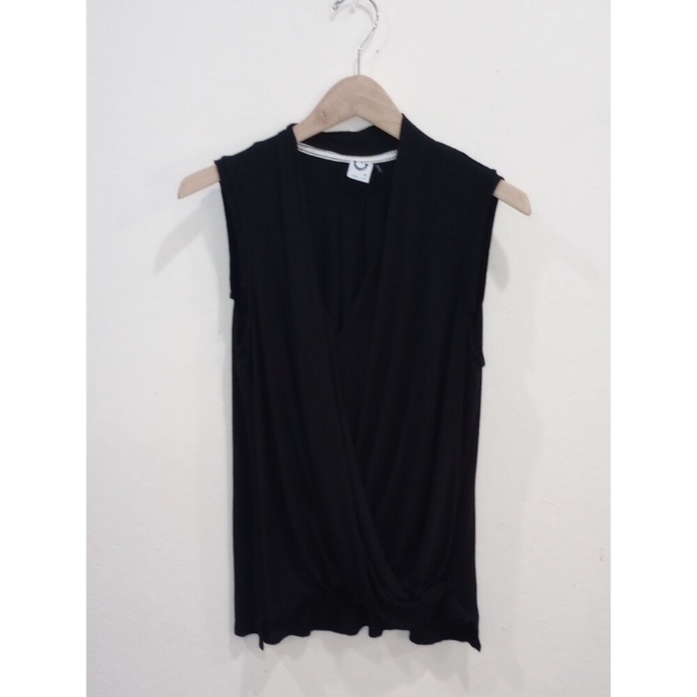Anthropologie Akemi + Kin Black Sleeveless Blouse, Size M